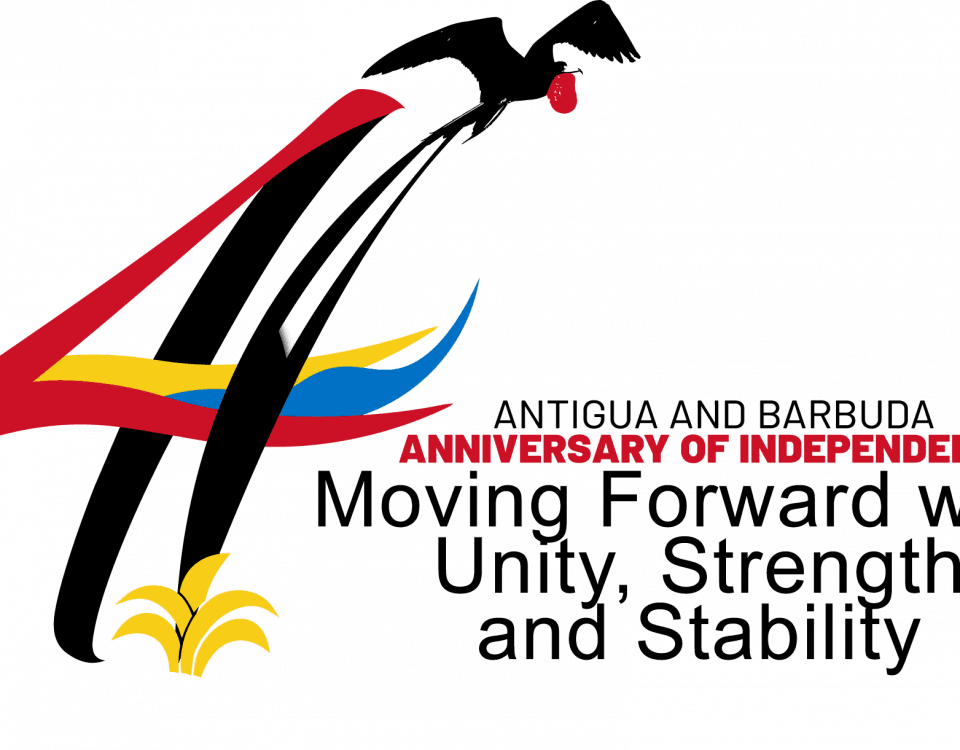 Antigua Barbuda 41 Independence Logo